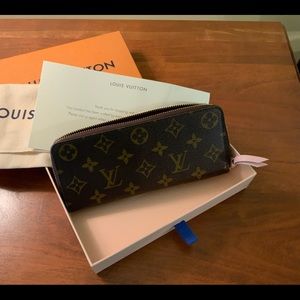 Louis Vuitton women’s Clemence wallet